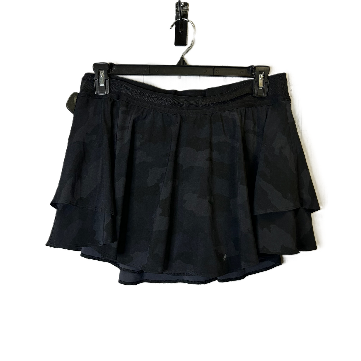 Athletic Skirt By Lululemon In Black, Size: 12