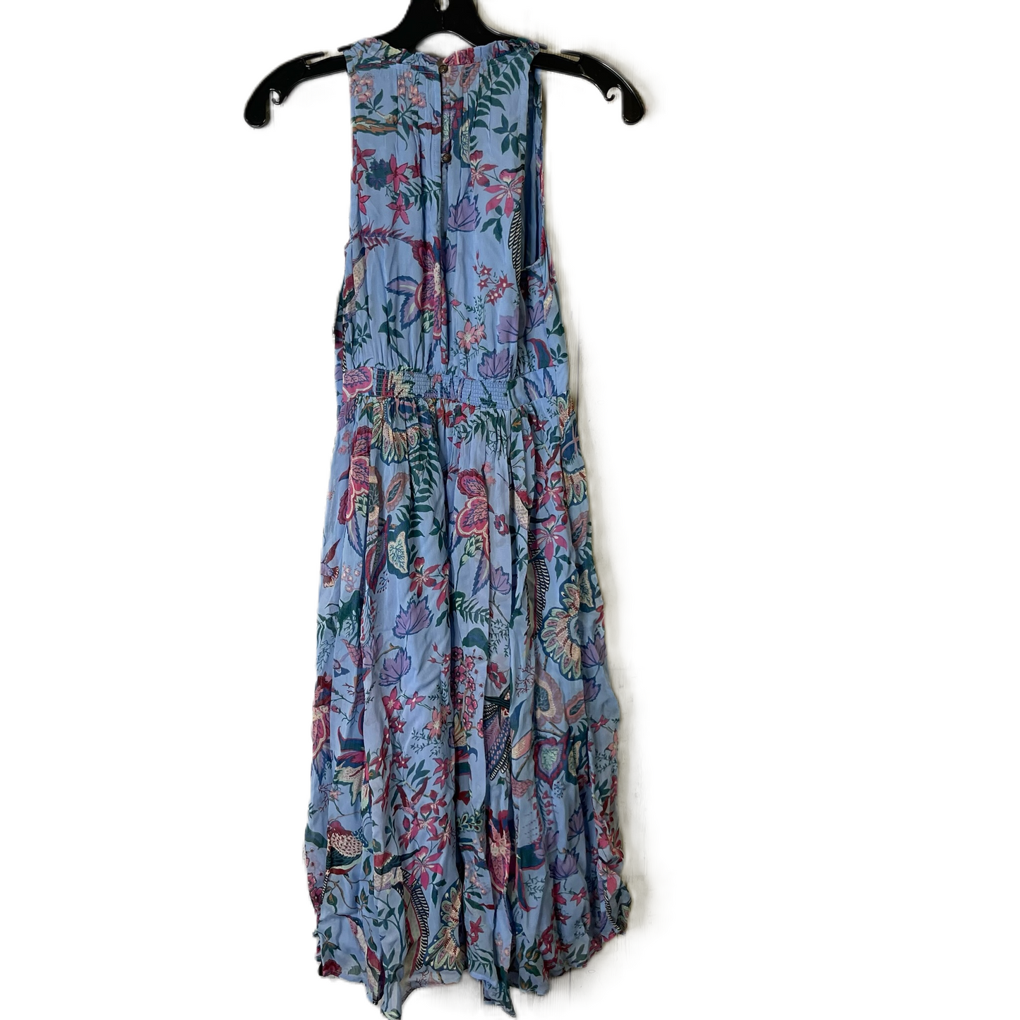 Dress Casual Midi By Anthropologie In Blue, Size: 0r