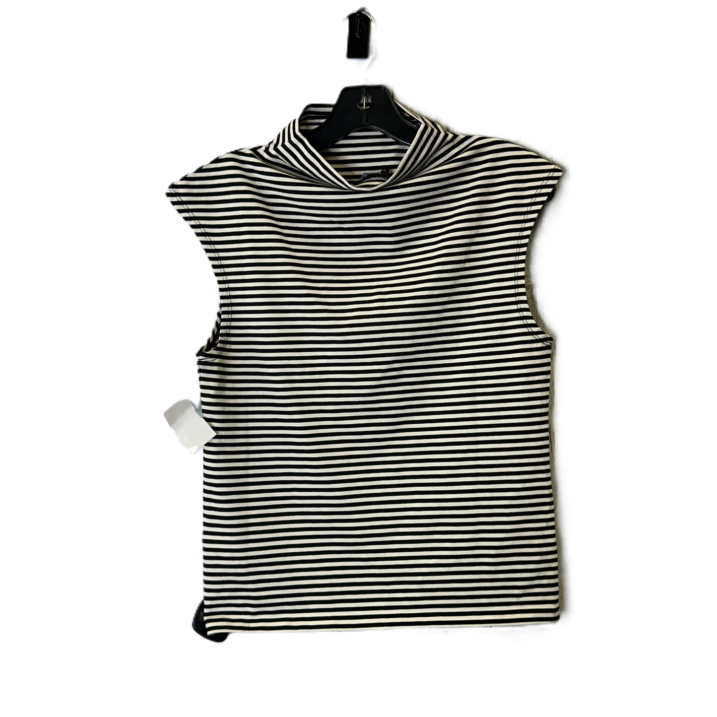 Top Sleeveless By J. Crew In Striped Pattern, Size: M