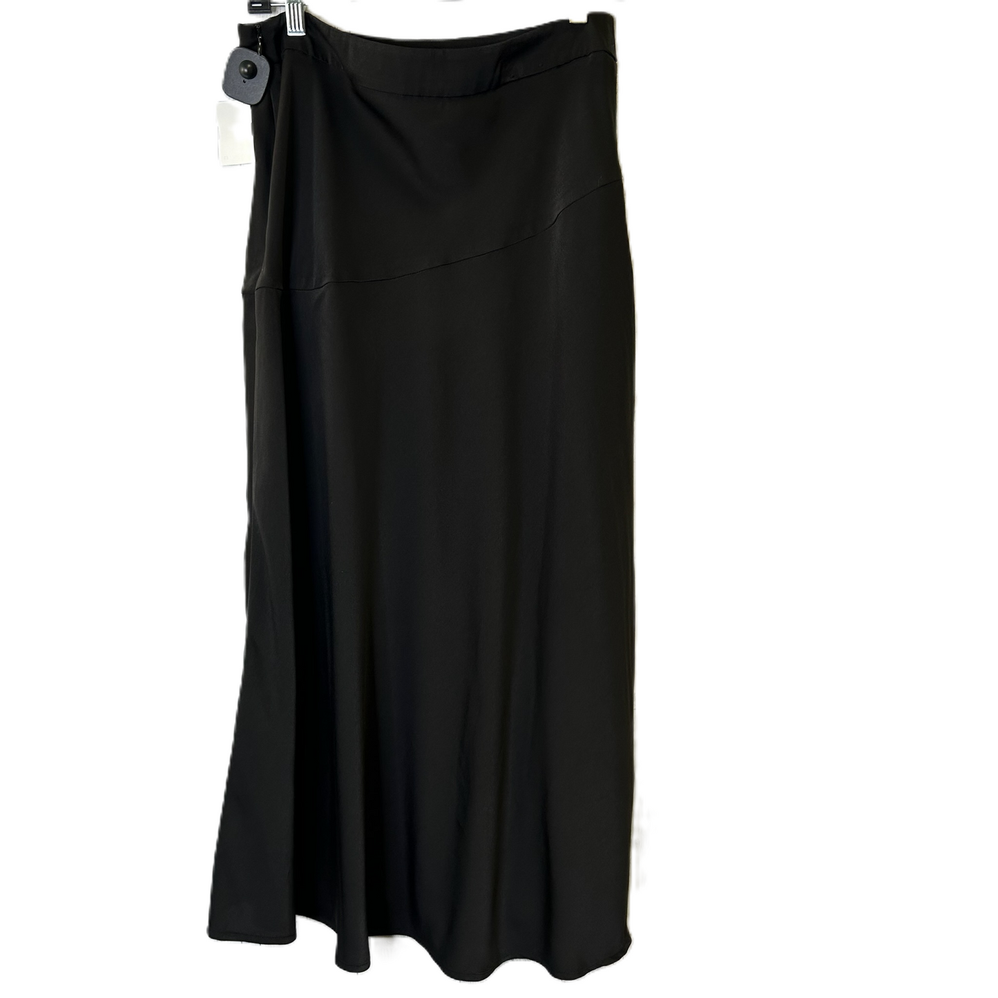 Skirt Midi By Banana Republic In Black, Size: 10