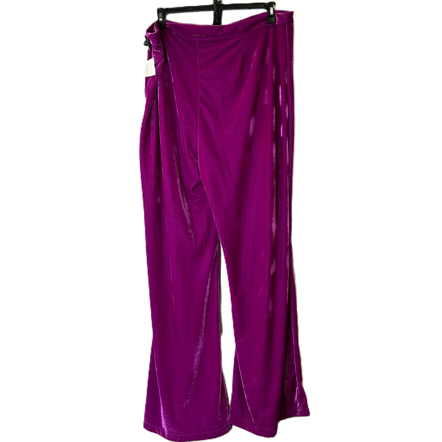 Pants Wide Leg By Clothes Mentor In Purple, Size: 2x