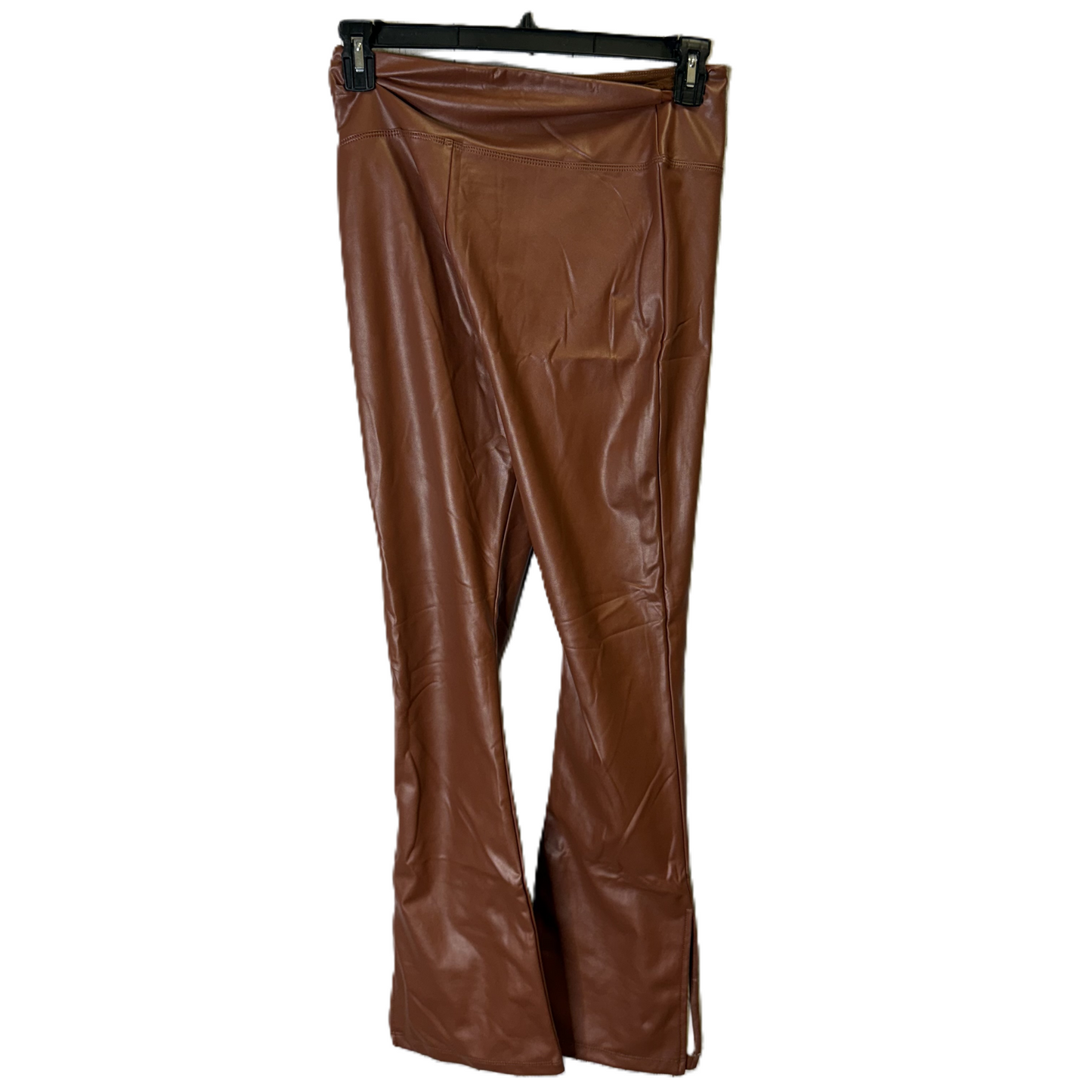 Pants Leggings By Shinestar In Brown, Size: L