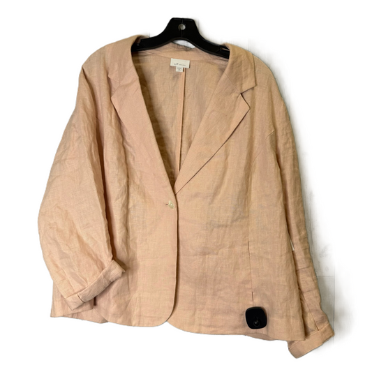 Blazer By J. Jill In Peach, Size: Xlp