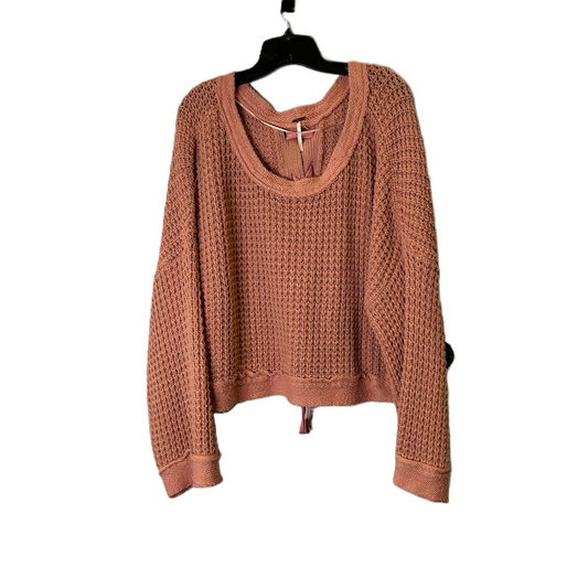 Sweater By Free People In Pink, Size: L