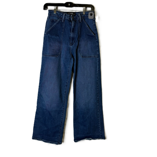 Jeans Flared By Just Black In Blue Denim, Size: 6