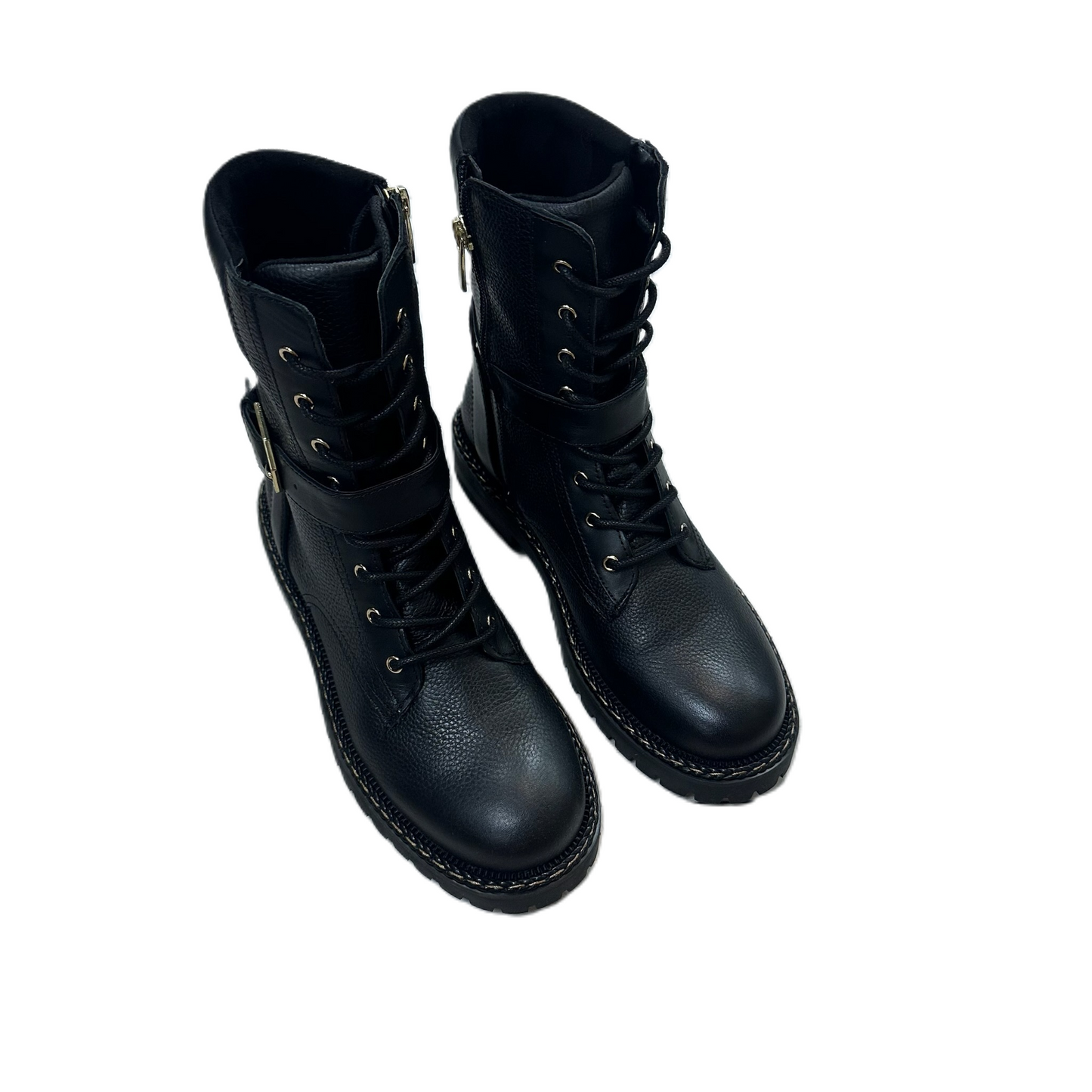 Boots Combat By Vince Camuto In Black, Size: 6.5