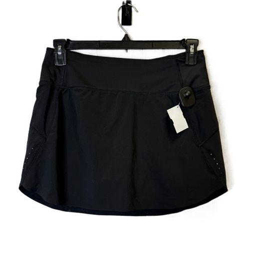 Athletic Skort By Athleta In Black, Size: M