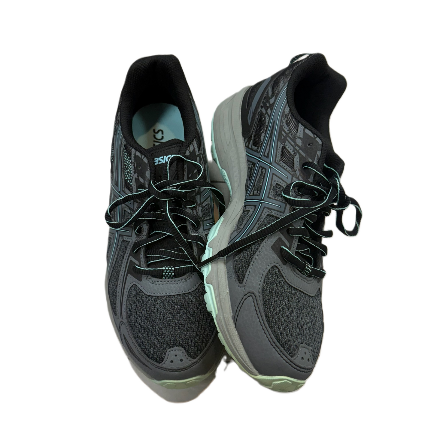 Shoes Athletic By Asics In Grey, Size: 9