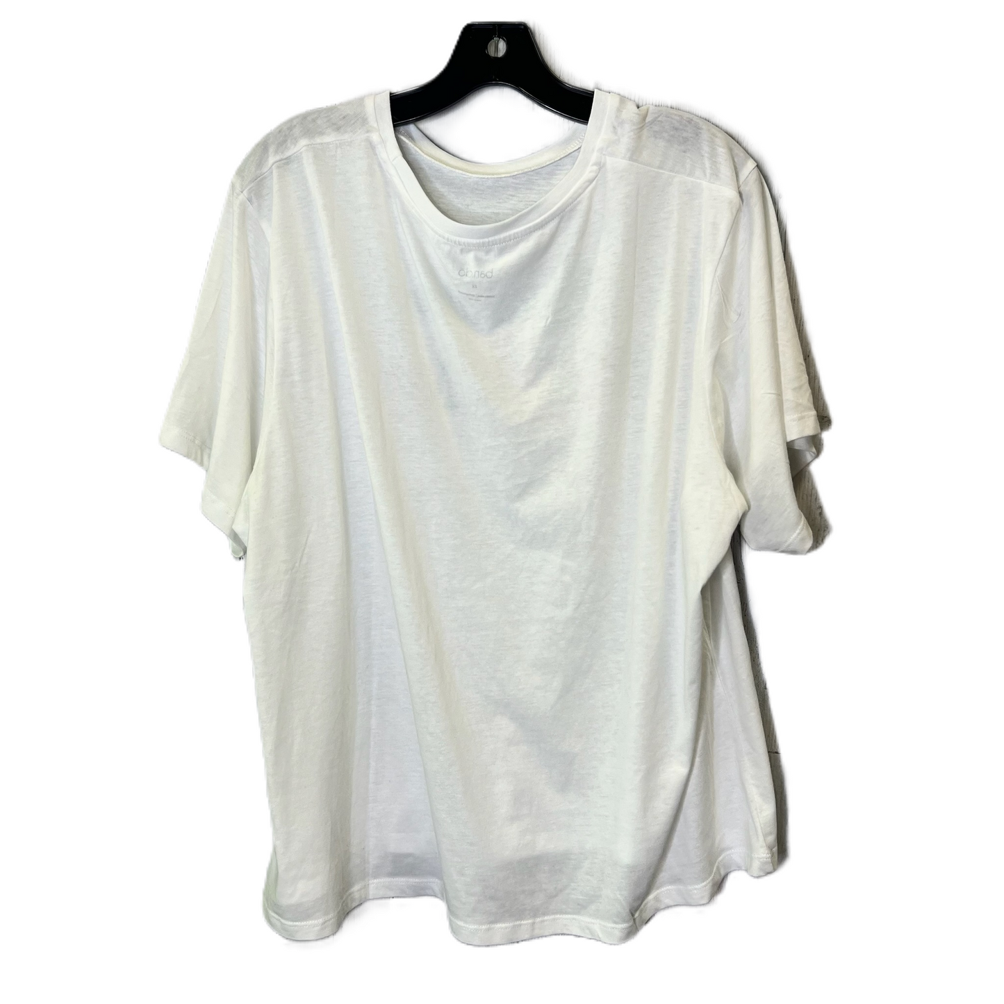 Top Short Sleeve Basic By Clothes Mentor In White, Size: 2x