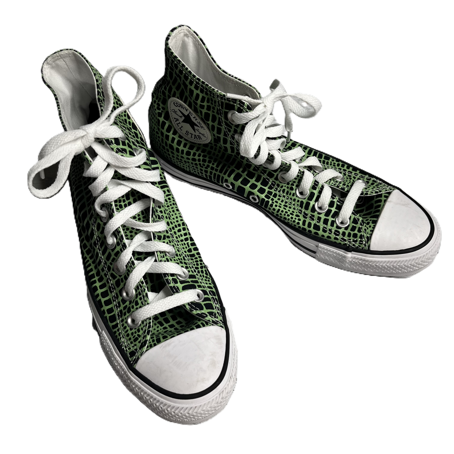 Shoes Sneakers By Converse In Green, Size: 9