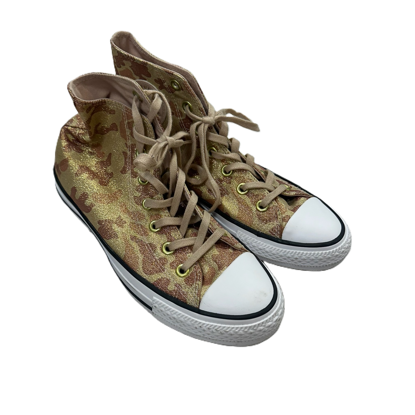 Shoes Sneakers By Converse In Rose Gold, Size: 8