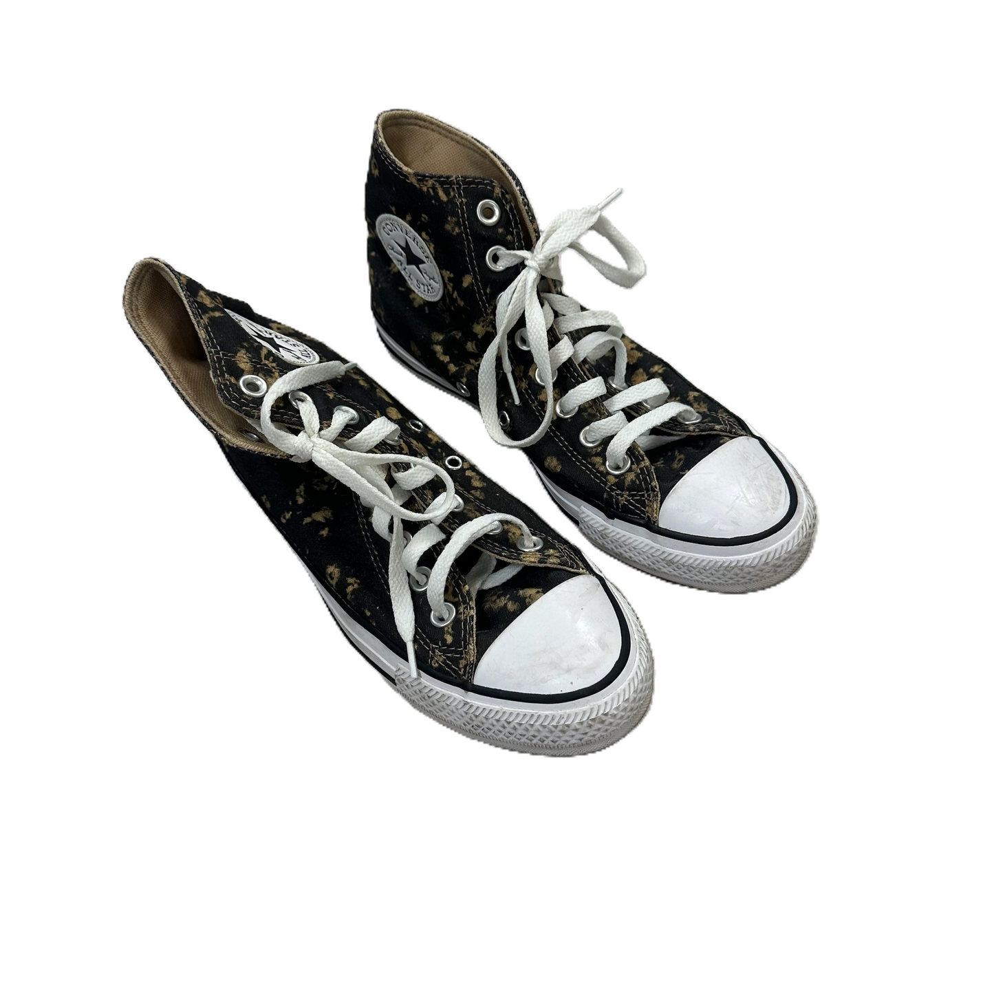 Shoes Sneakers By Converse In Black & Brown, Size: 8.5