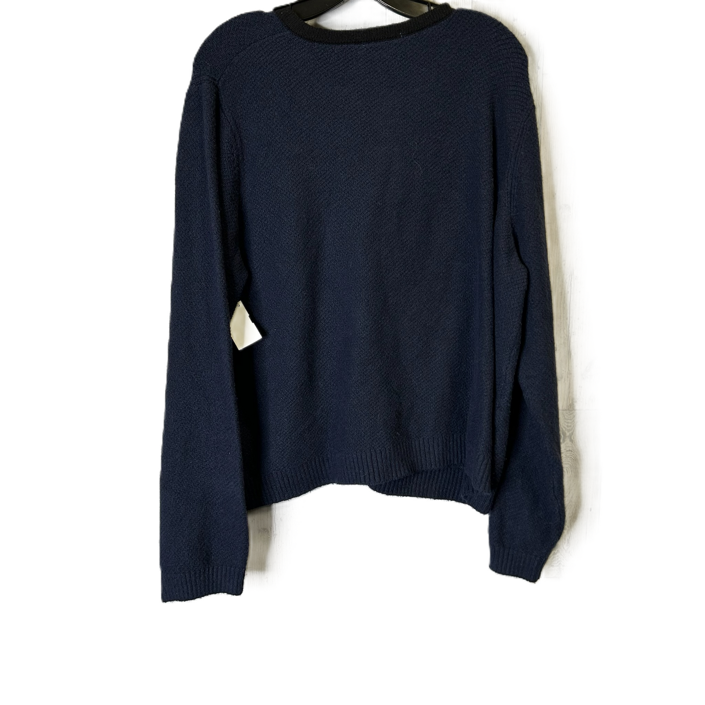 Sweater Cardigan By Free Assembly In Navy, Size: Xl