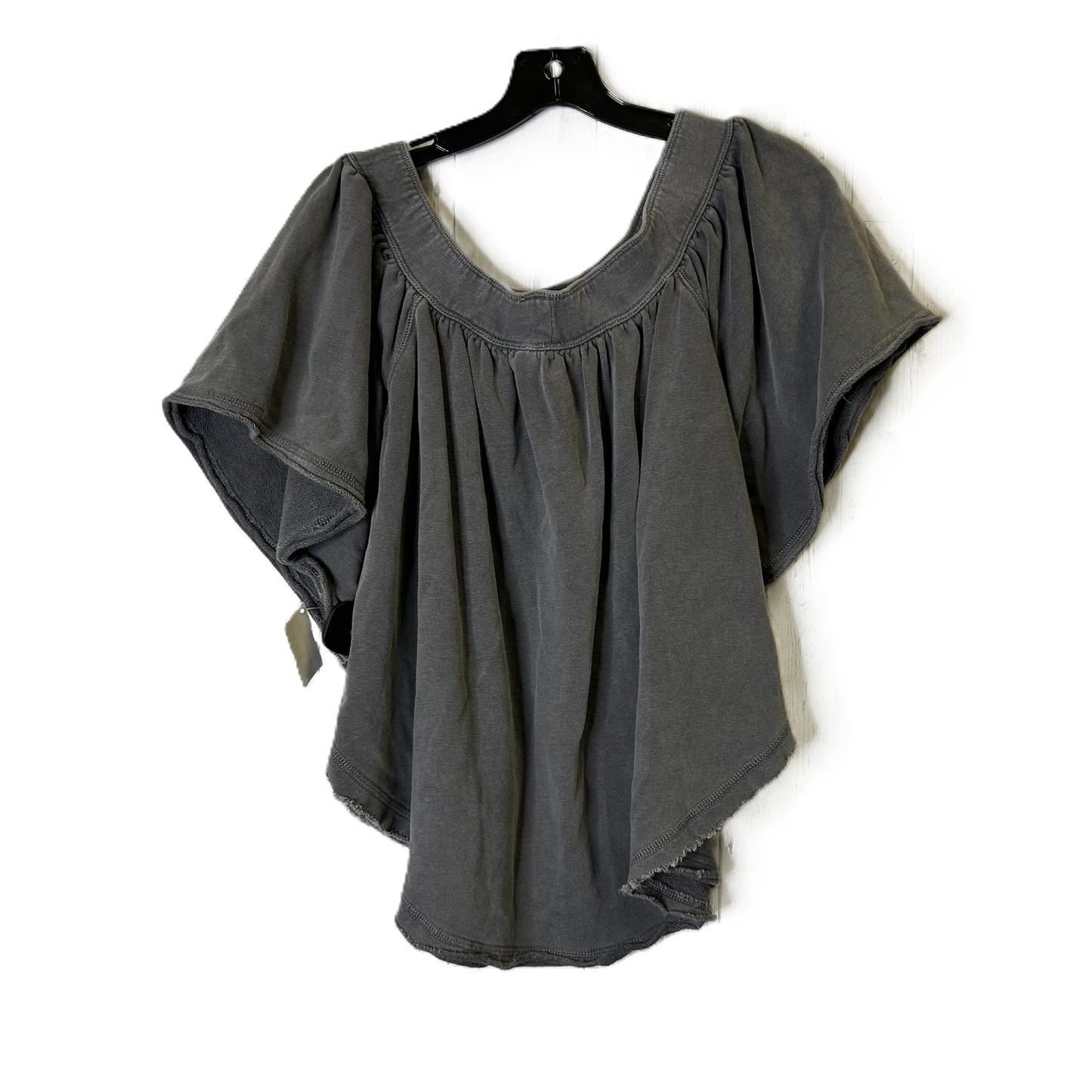 Top Short Sleeve By Free People In Grey, Size: S