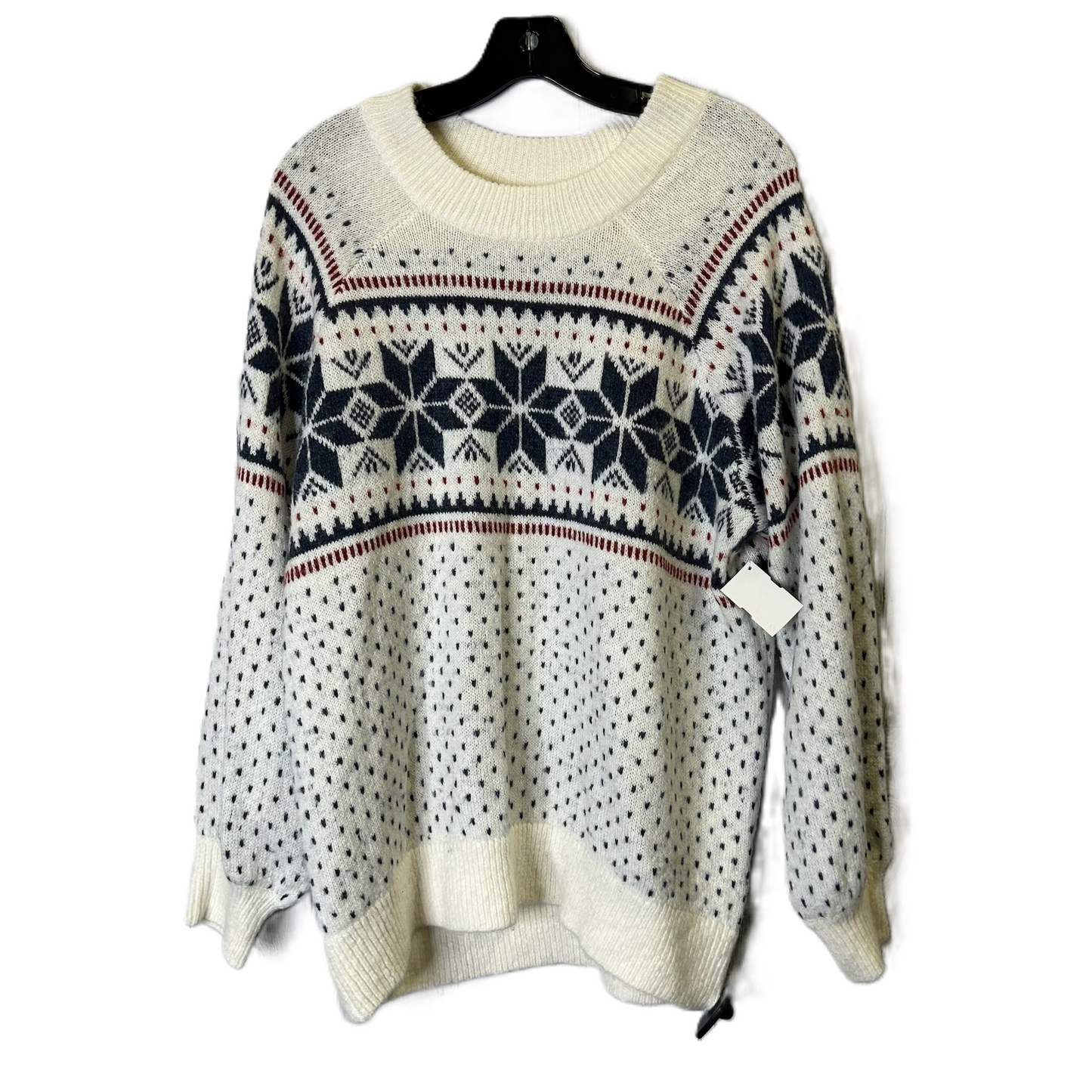 Sweater By Abercrombie And Fitch In Cream, Size: Xl