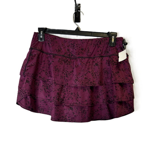 Athletic Skirt By Athleta In Purple, Size: L