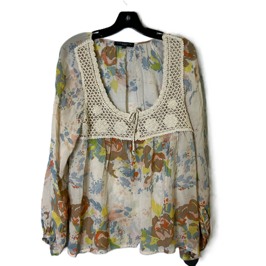 Top Long Sleeve By Sanctuary In Cream, Size: M