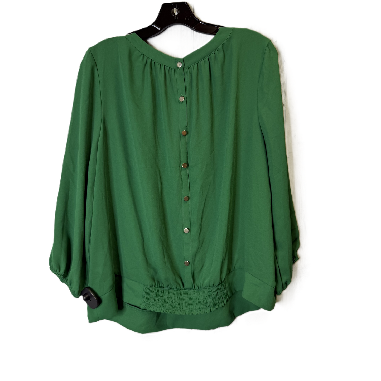 Top Long Sleeve By New York And Co In Green, Size: Xl