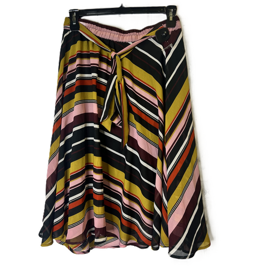 Skirt Mini & Short By Lint and Moss In Striped Pattern, Size: L