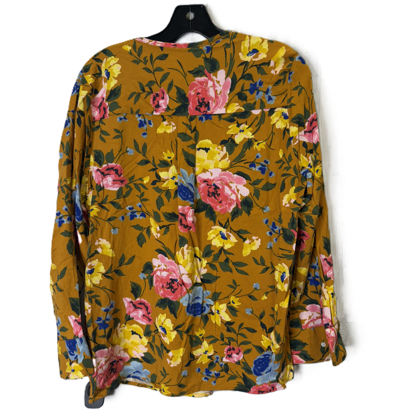 Top Long Sleeve By Old Navy In Floral Print, Size: M