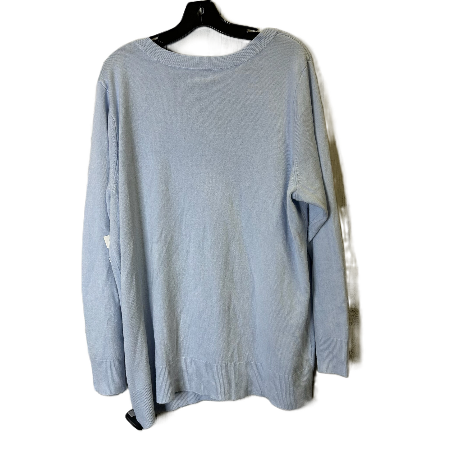 Sweater By Croft And Barrow In Blue, Size: 2x