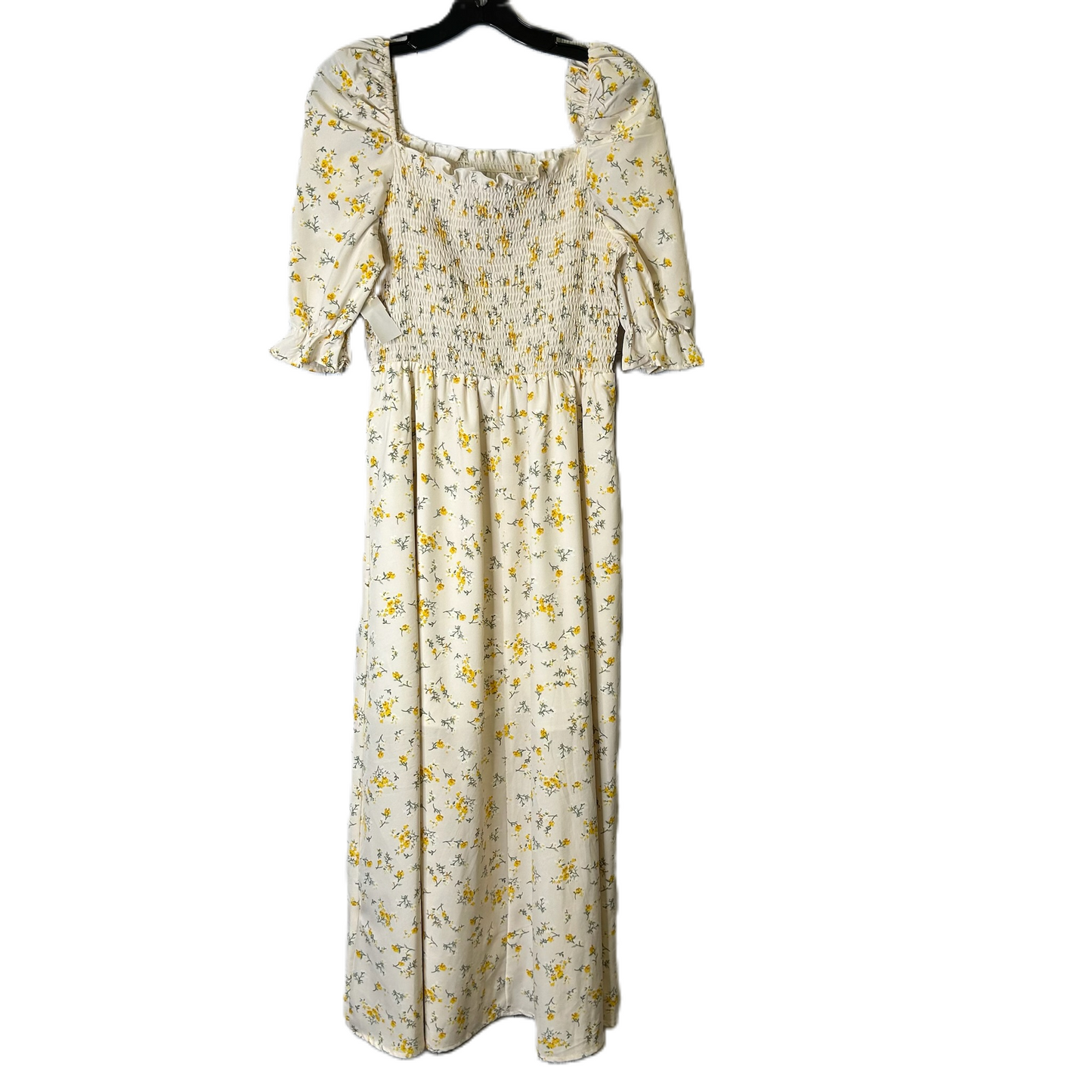 Dress Casual Maxi By Shein In Cream, Size: L