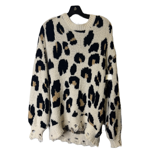 Sweater By Altard State In Animal Print, Size: M