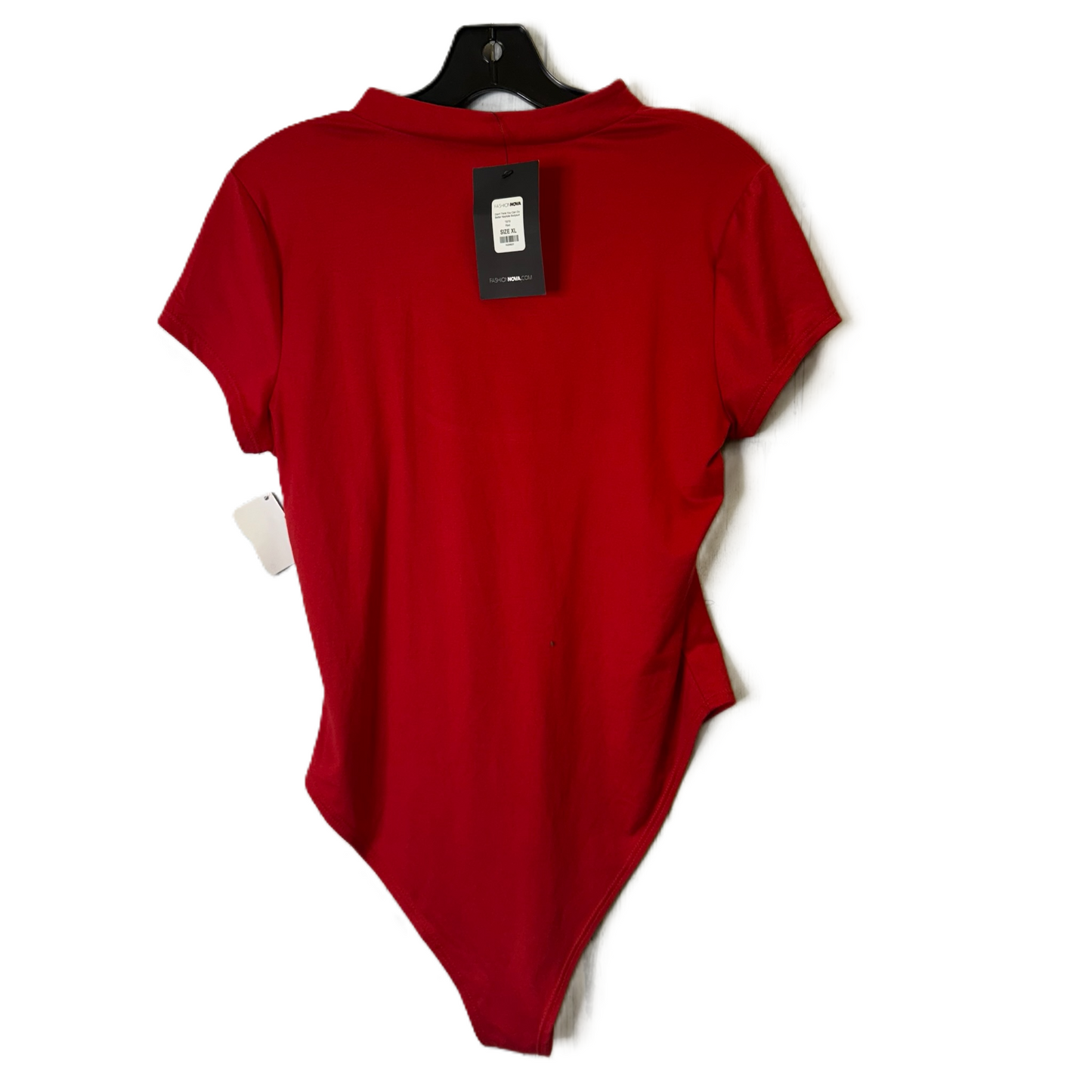 Bodysuit By Fashion Nova In Red, Size: Xl