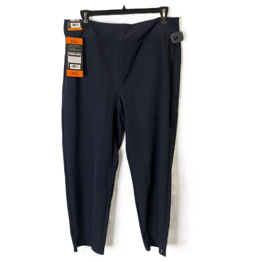 Athletic Pants By Kirkland In Navy, Size: 1x