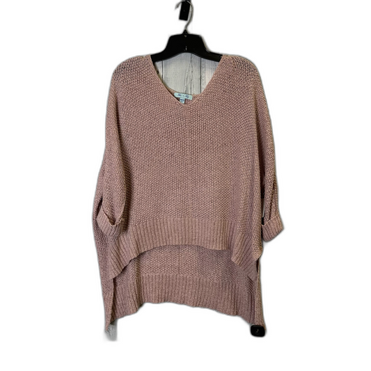 Top Long Sleeve By She + Sky In Pink, Size: Osfm