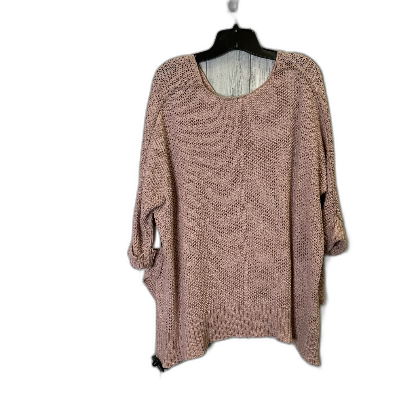 Top Long Sleeve By She + Sky In Pink, Size: Osfm