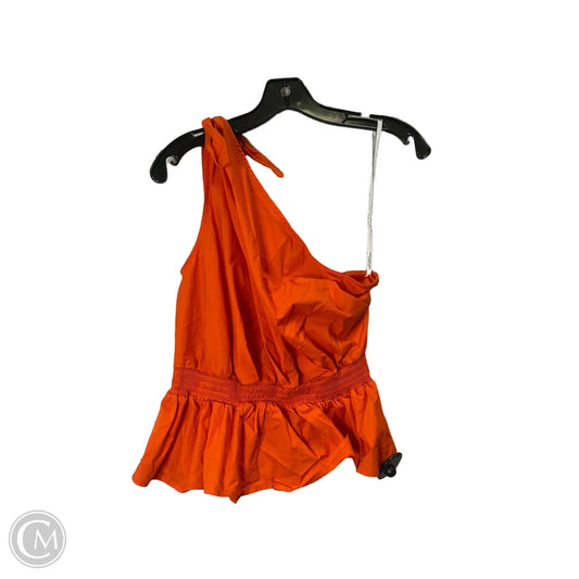 Top Sleeveless By Marc New York In Orange, Size: S