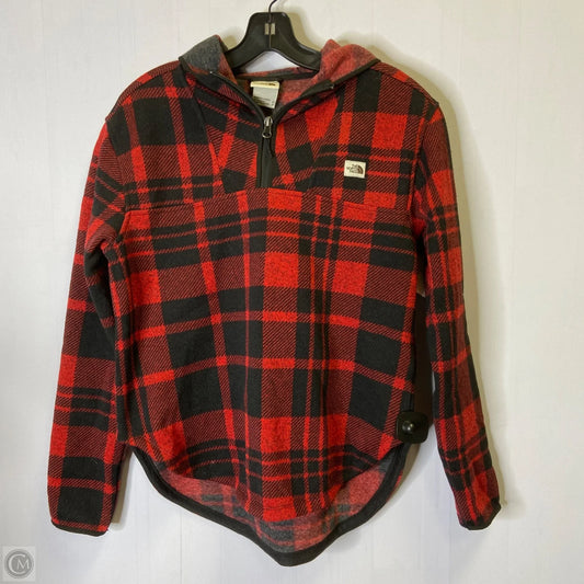 Jacket Fleece By The North Face In Plaid Pattern, Size: Xs