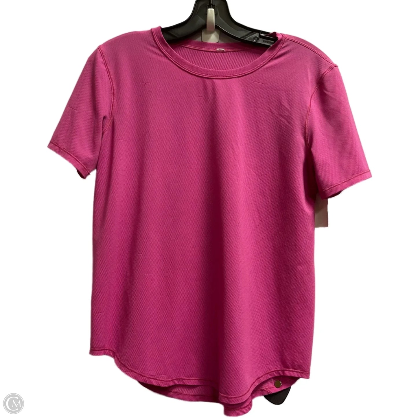 Athletic Top Short Sleeve By Lululemon In Pink