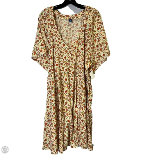 Dress Casual Short By Old Navy In Floral Print, Size: 3x