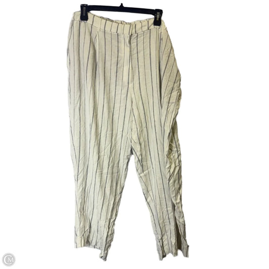 Pants Linen By Old Navy In Striped Pattern, Size: 3x