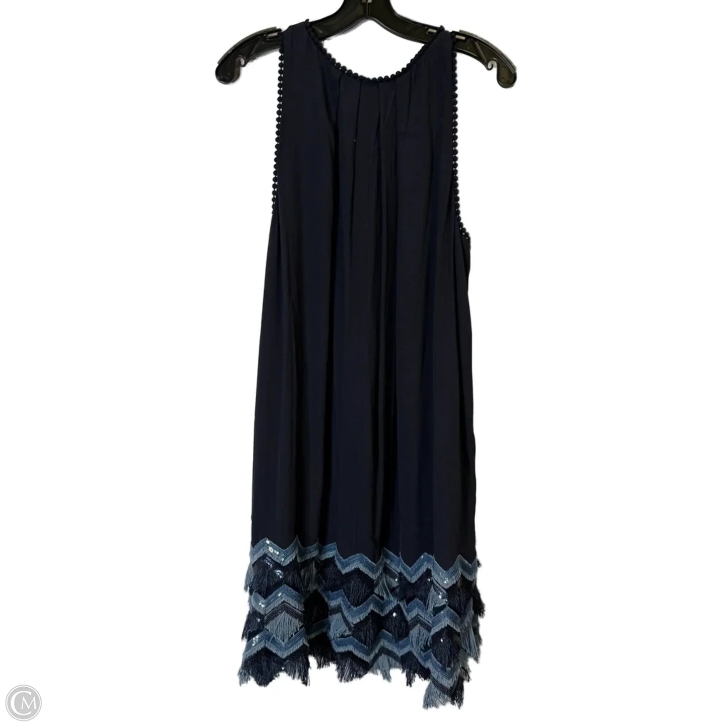 Dress Party Midi By Maeve In Navy, Size: 12