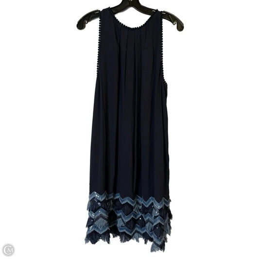 Dress Party Midi By Maeve In Navy, Size: 12