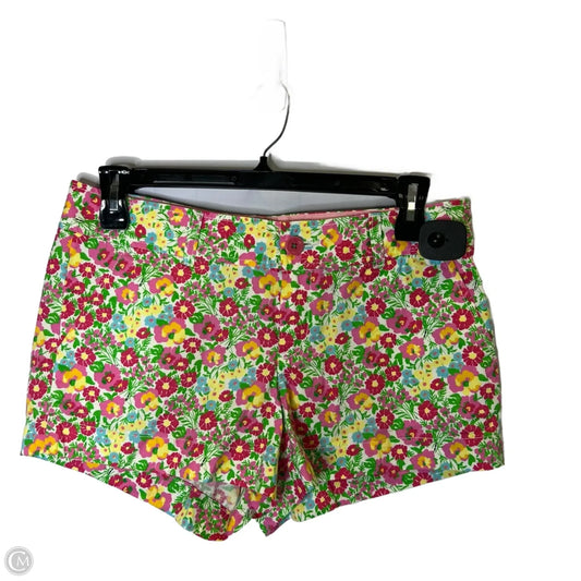 Shorts By Lilly Pulitzer In Floral Print, Size: 8