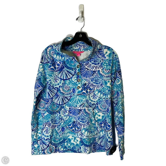 Sweatshirt Collar By Lilly Pulitzer In Blue, Size: S