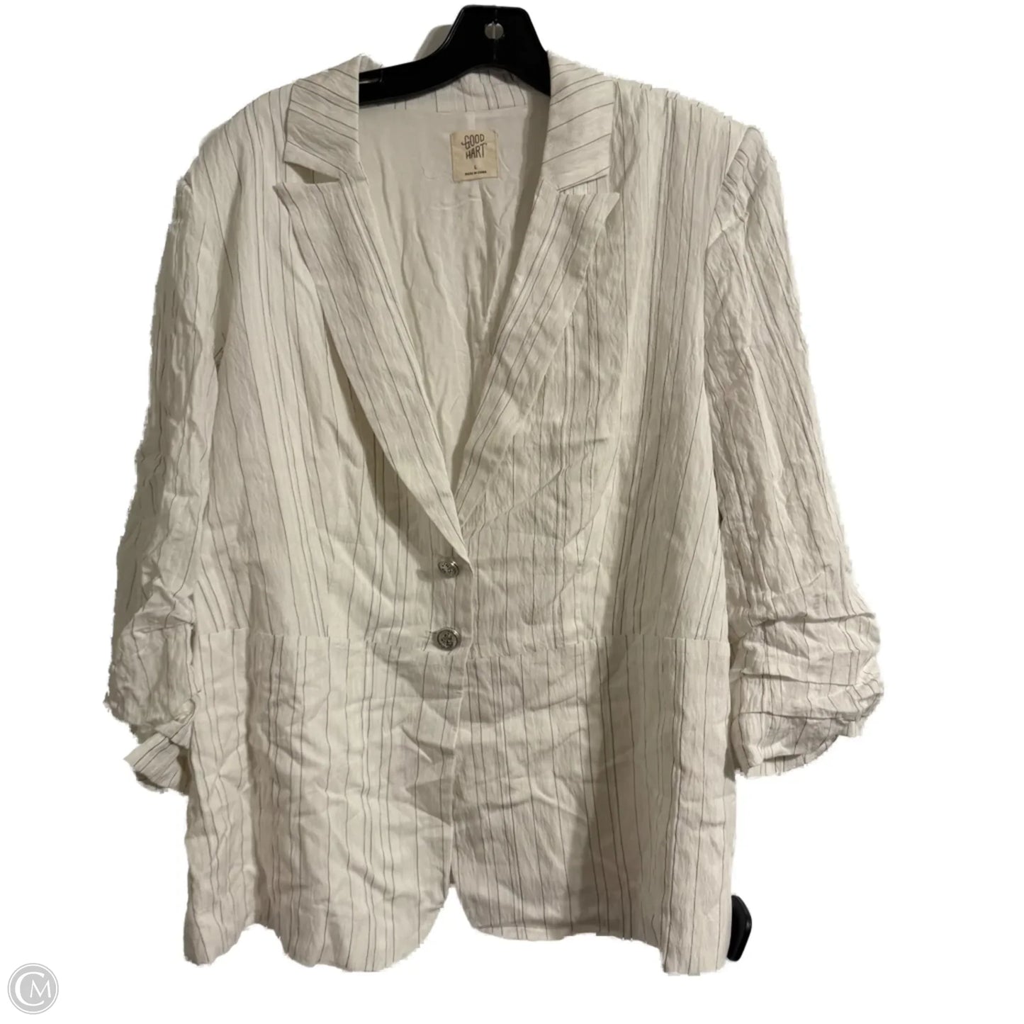 Blazer By Matilda Jane In Striped Pattern, Size: L