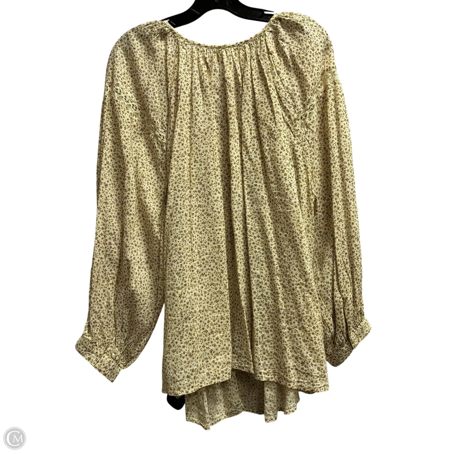 Top Long Sleeve By Old Navy In Floral Print, Size: 3x