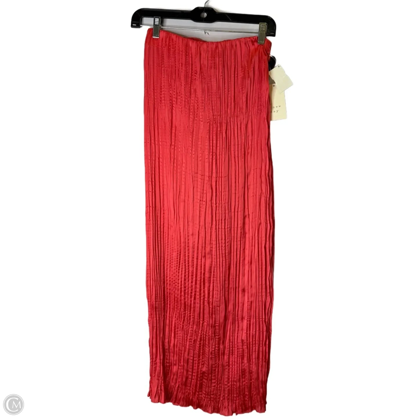 Skirt Maxi By A New Day In Red, Size: Xs