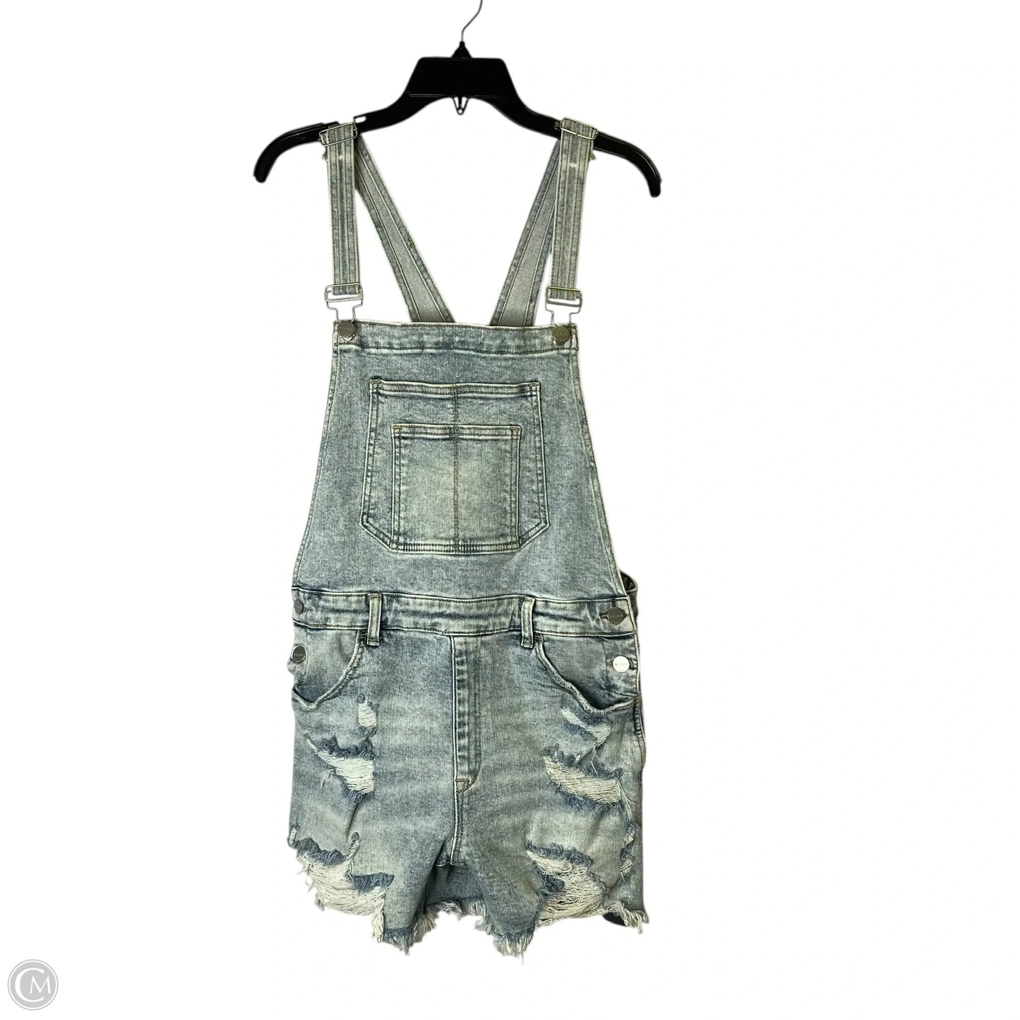 Overalls By Clothes Mentor In Blue, Size: Xl