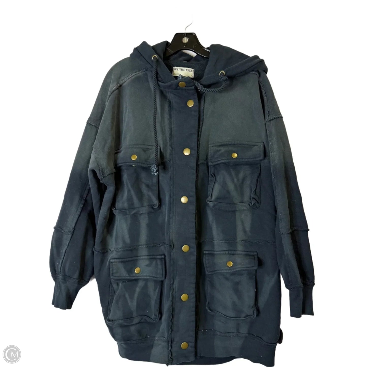 Jacket Other By We The Free In Black & Blue, Size: S