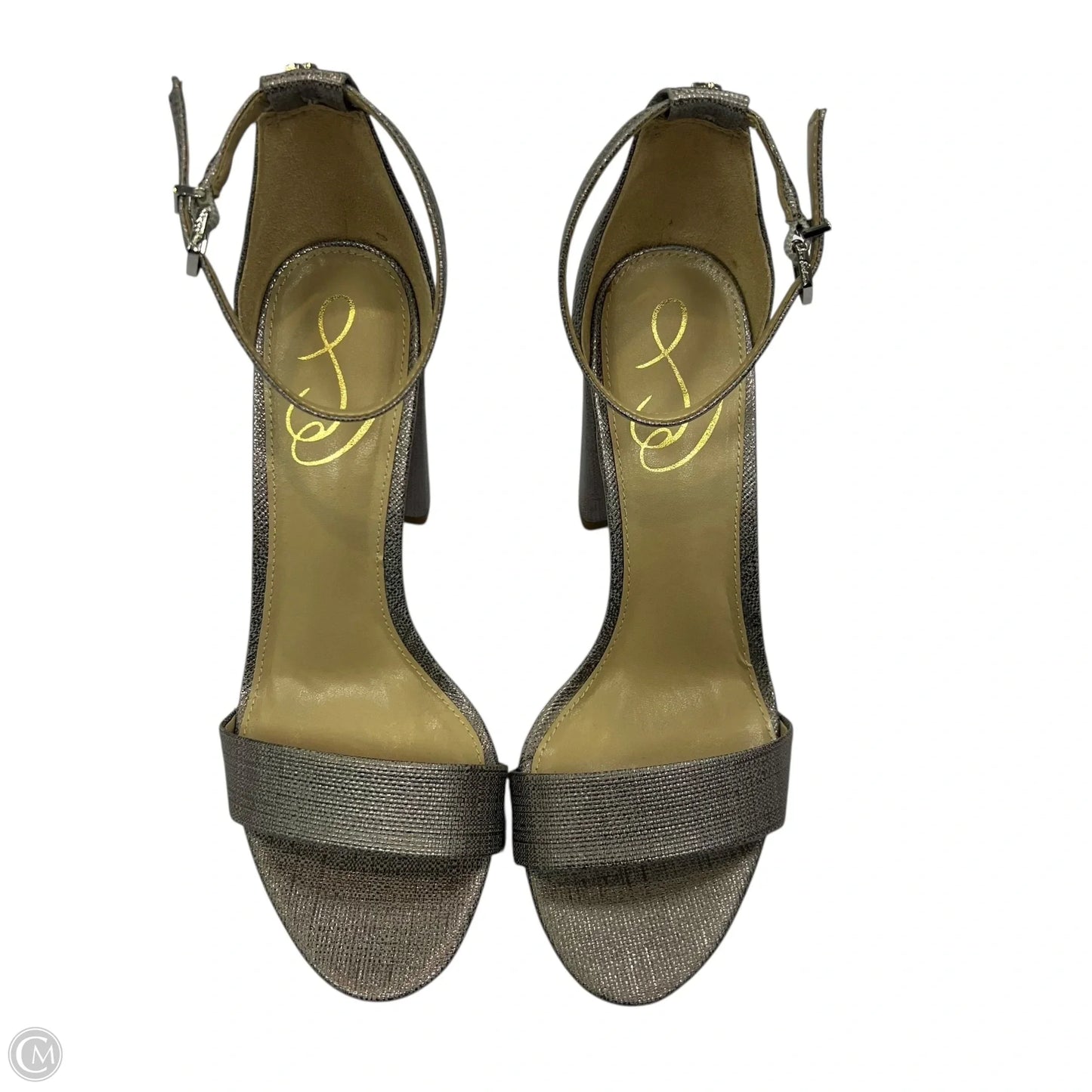 Shoes Heels Block By Sam Edelman In Silver, Size: 7