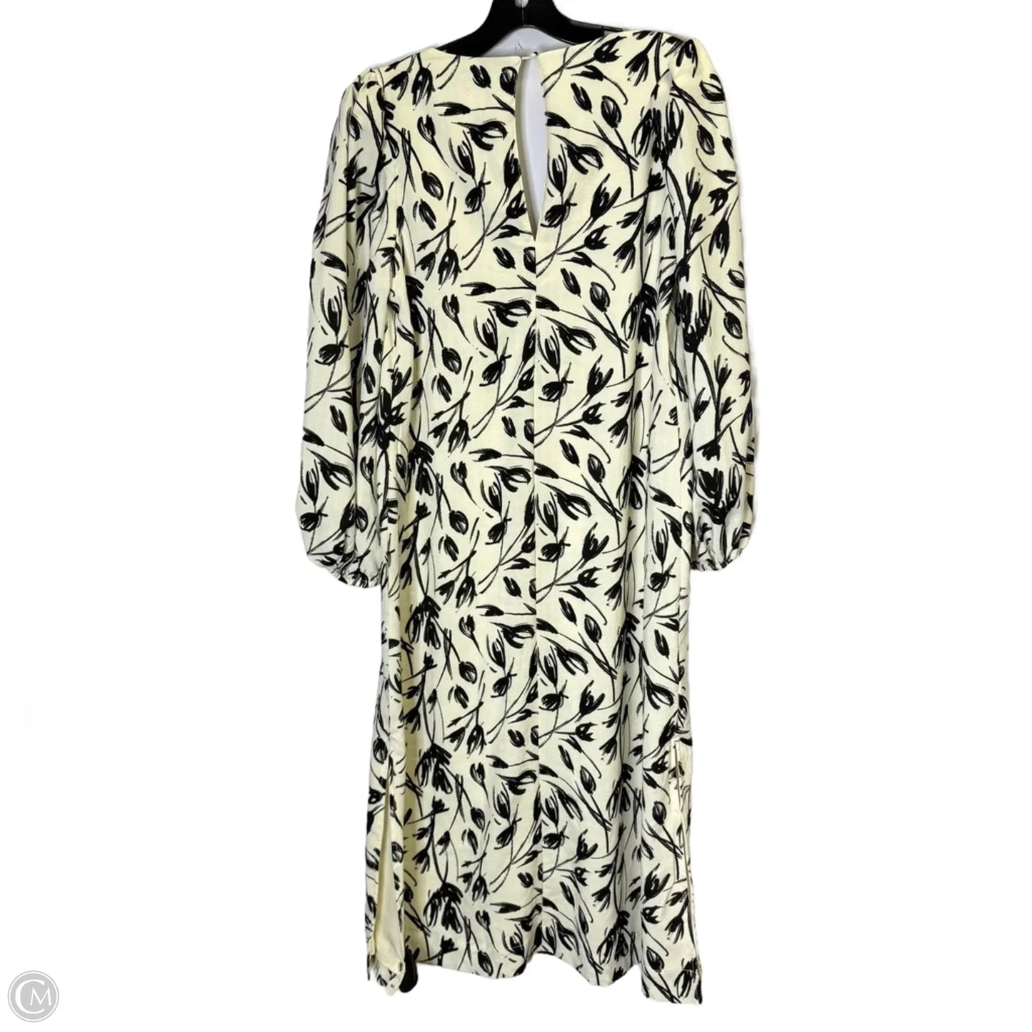 Dress Casual Maxi By Tcec In Black & Cream, Size: S