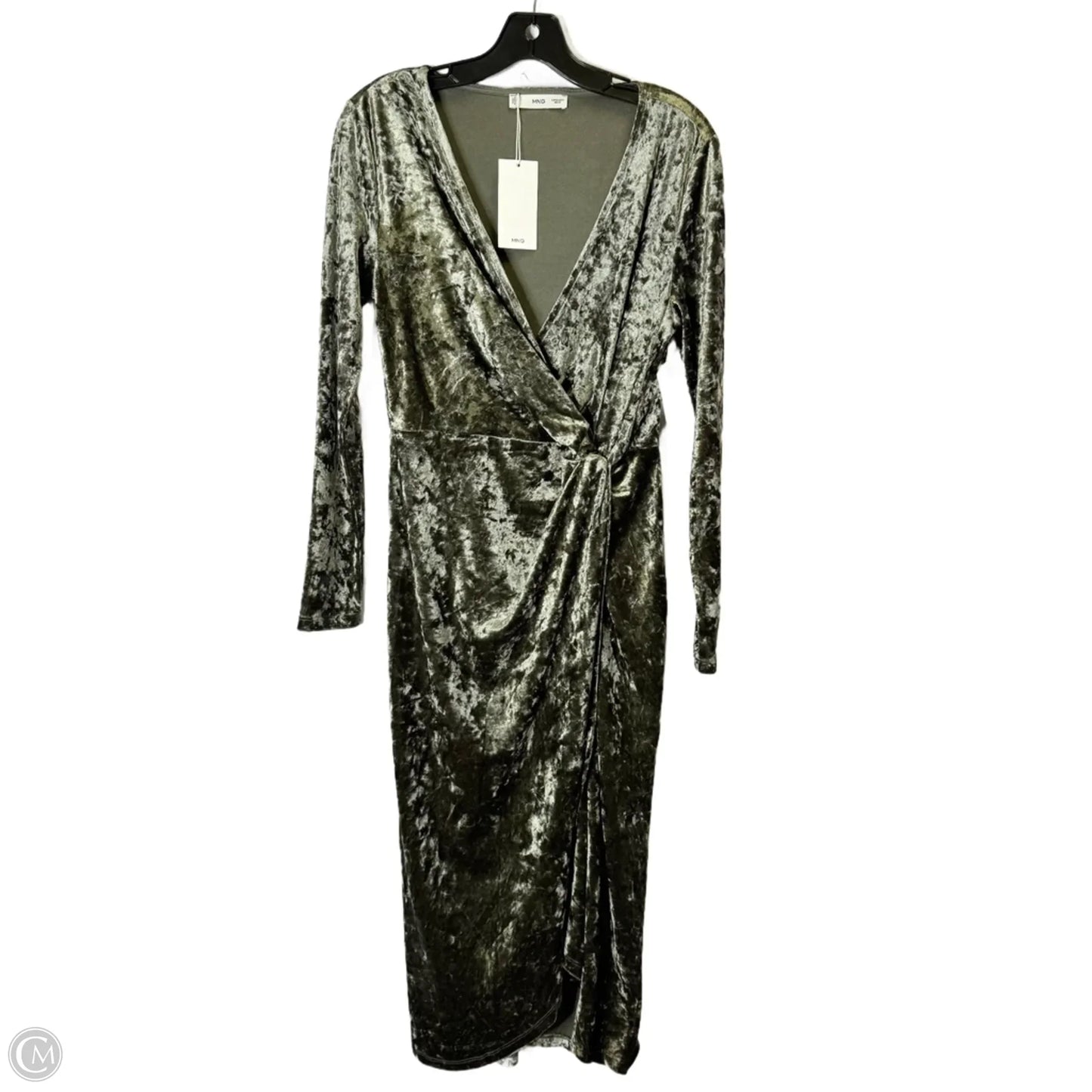 Dress Party Midi By Mng In Green, Size: M