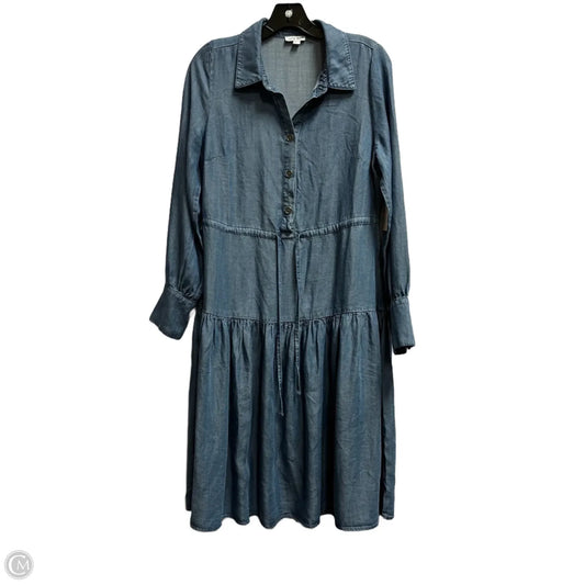 Dress Casual Midi By Wishlist In Blue, Size: S