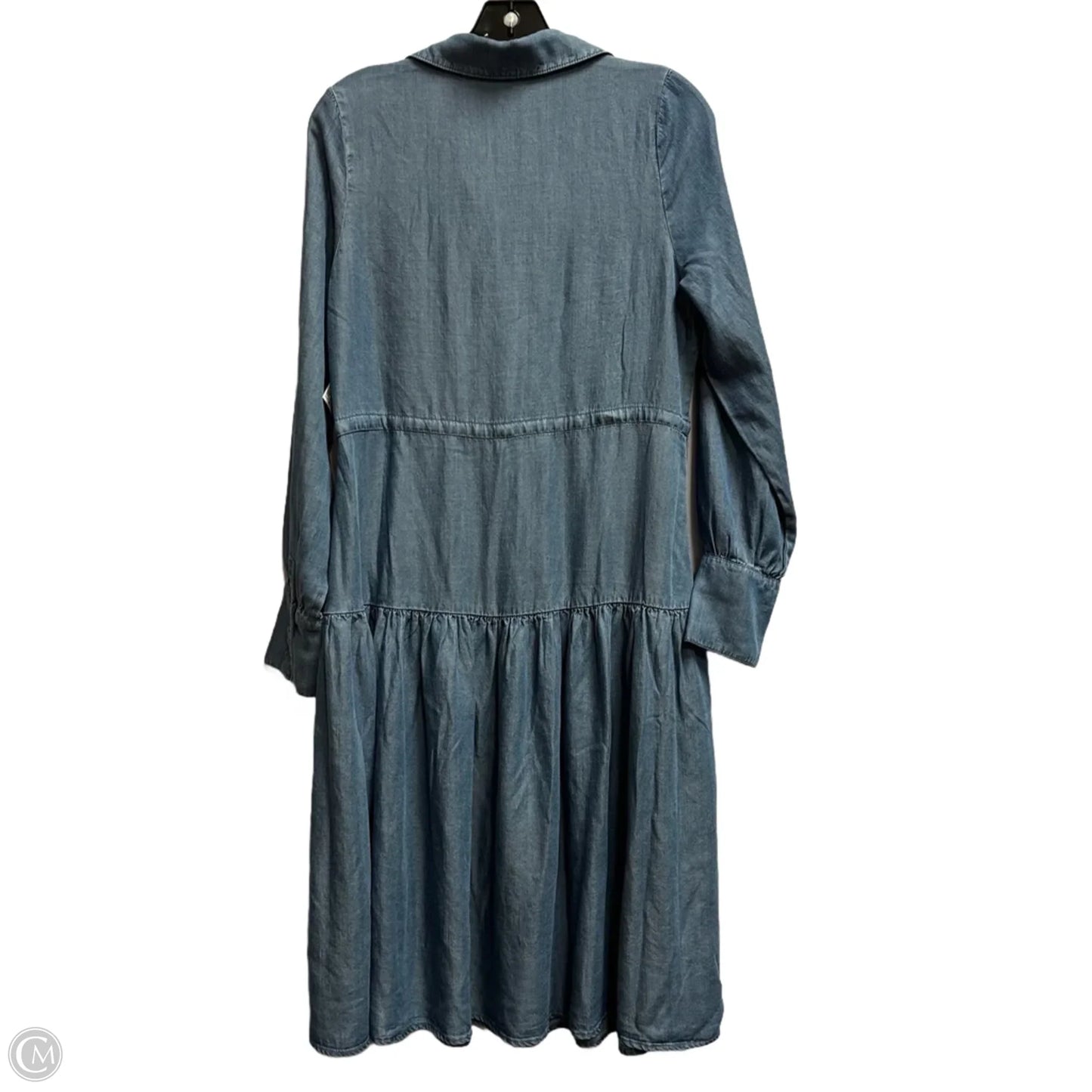 Dress Casual Midi By Wishlist In Blue, Size: S